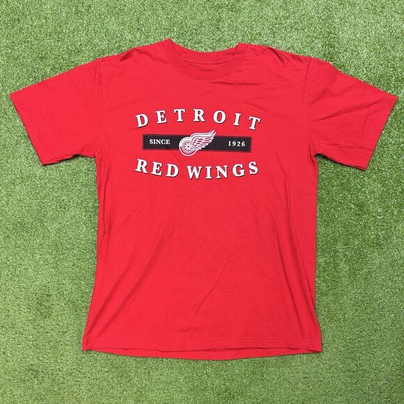 Detroit Red Wings NHL T-Shirt Mens Size Large - Picture 1 of 5
